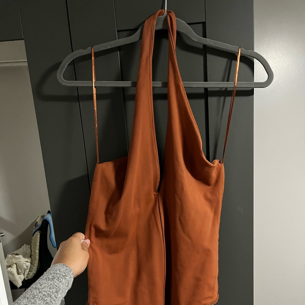 Abercrombie low cut bodysuit